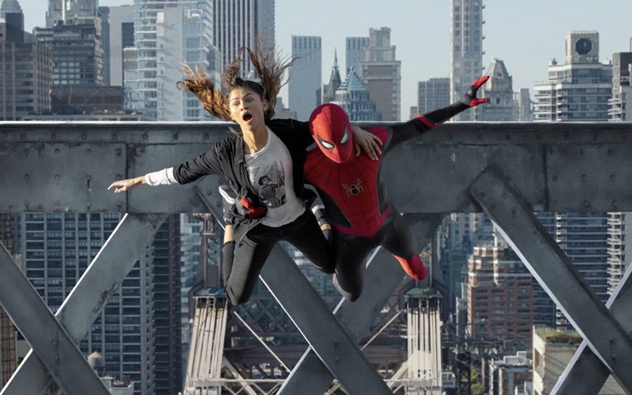 Zendaya e Tom Holland em cena de Homem:Aranha: Sem Volta para Casa