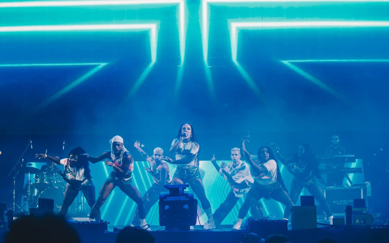 27.mar.2022 - Gloria Groove fez um show quentíssimo no último dia do Lollapalooza Brasil 2022