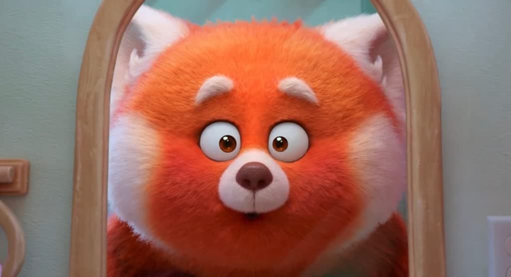 Cena da animação Red: Crescer é uma Fera