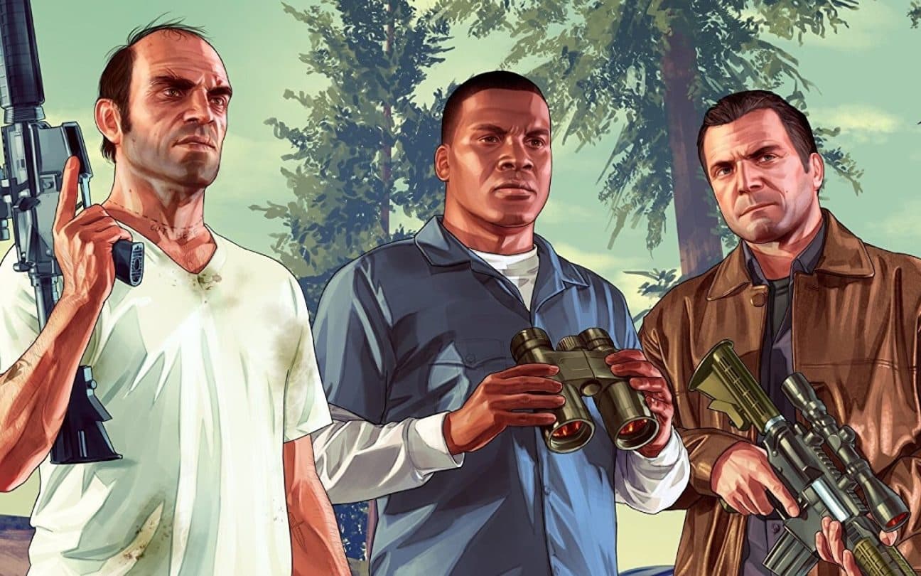 Capa de Grand Theft Auto V