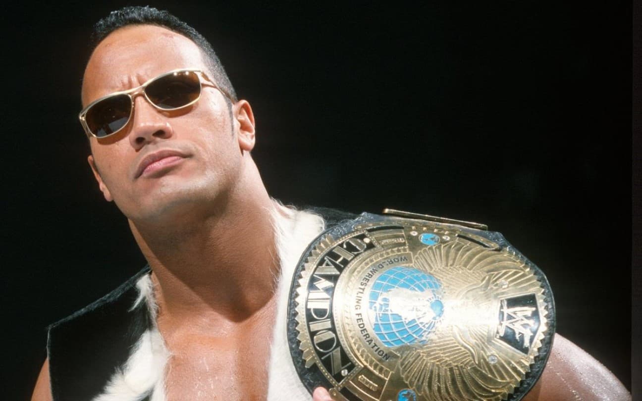 The Rock no ringue da WWE