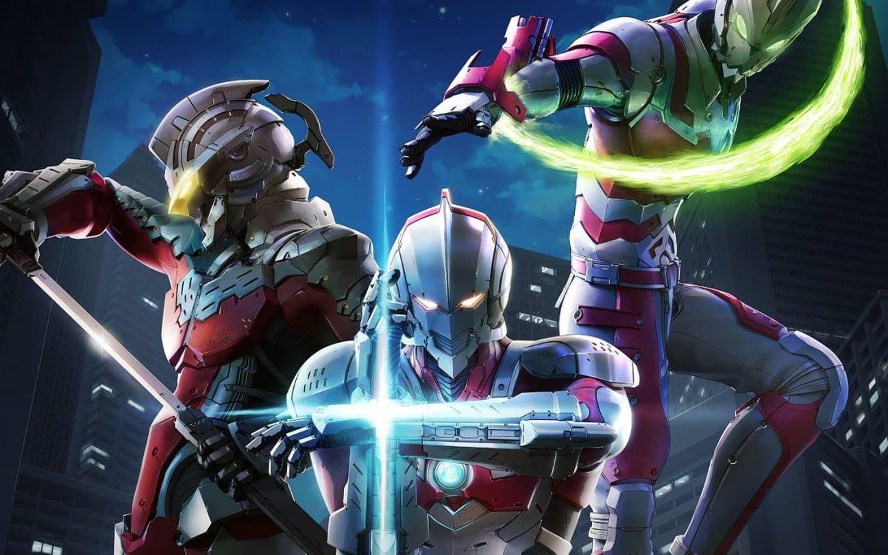 Cena de Ultraman da Netflix