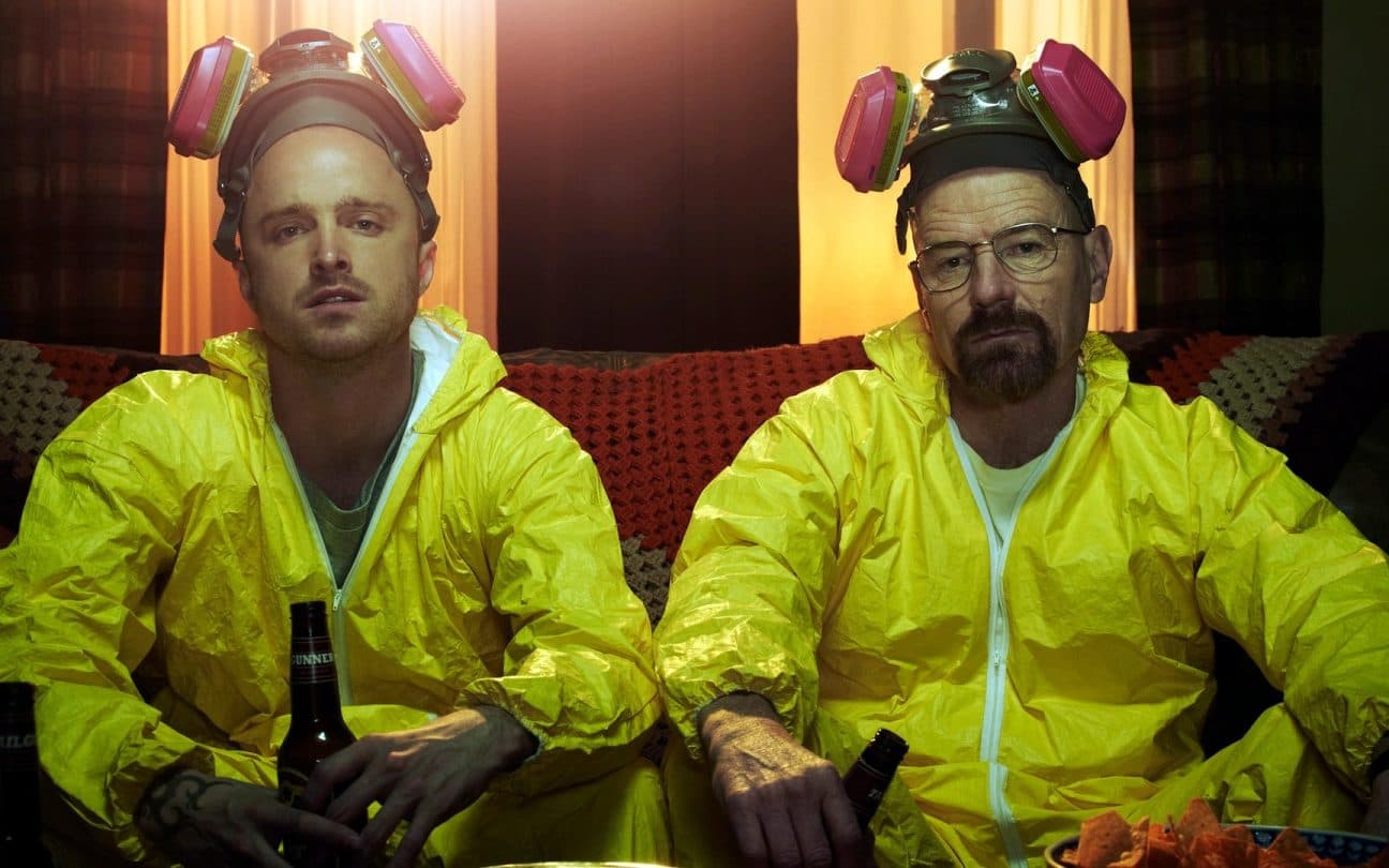 Jesse Pinkman e Walter White em Breaking Bad