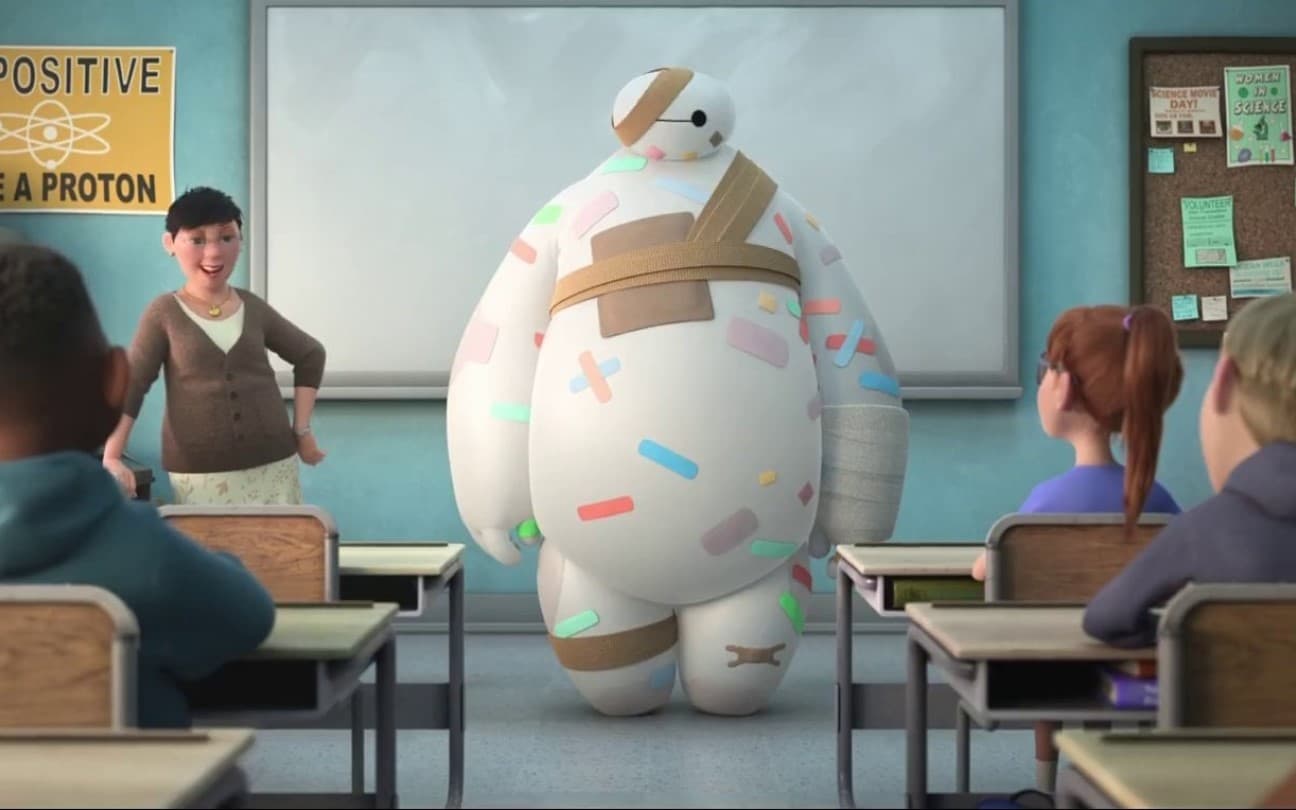 Cena de Baymax
