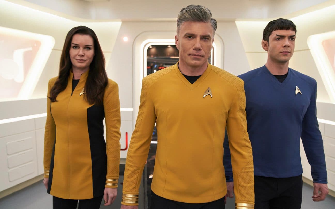 Cena da série Star Trek Strange New Worlds