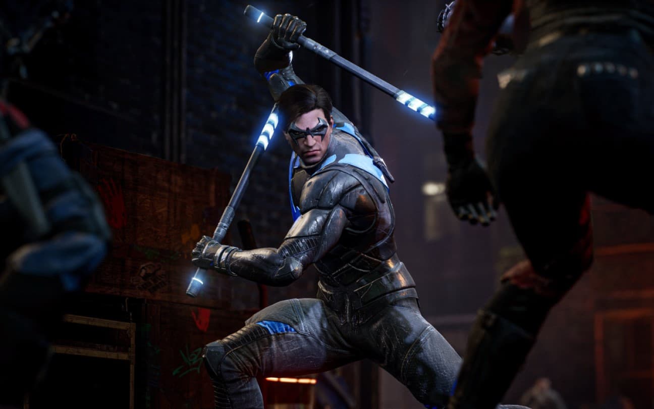Asa Norturna em cena de Gotham Knights