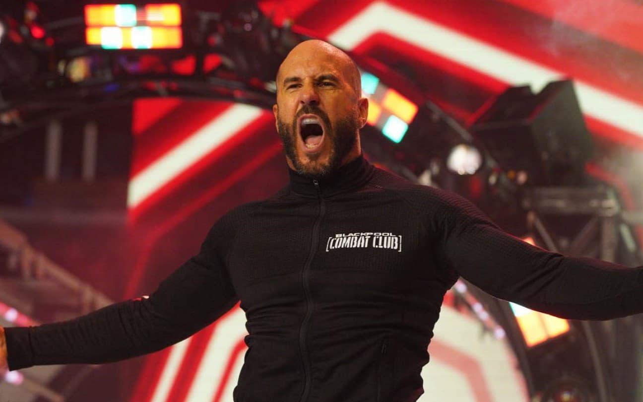 Claudio Castagnoli na AEW, em sua estreia no Forbidden Door