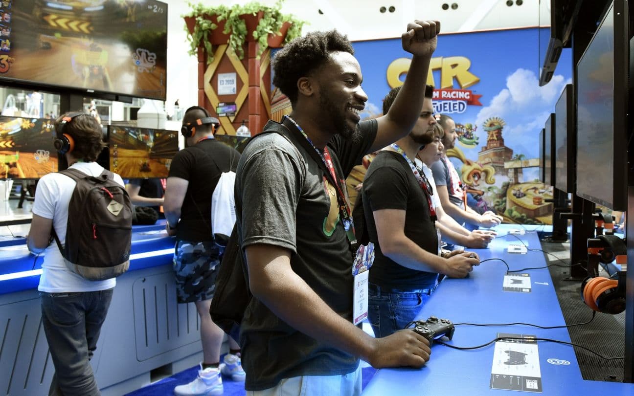 Gamers na E3 de 2019
