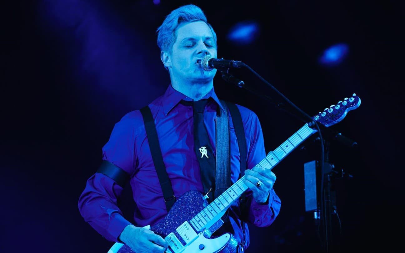 Jack White durante show em Seattle
