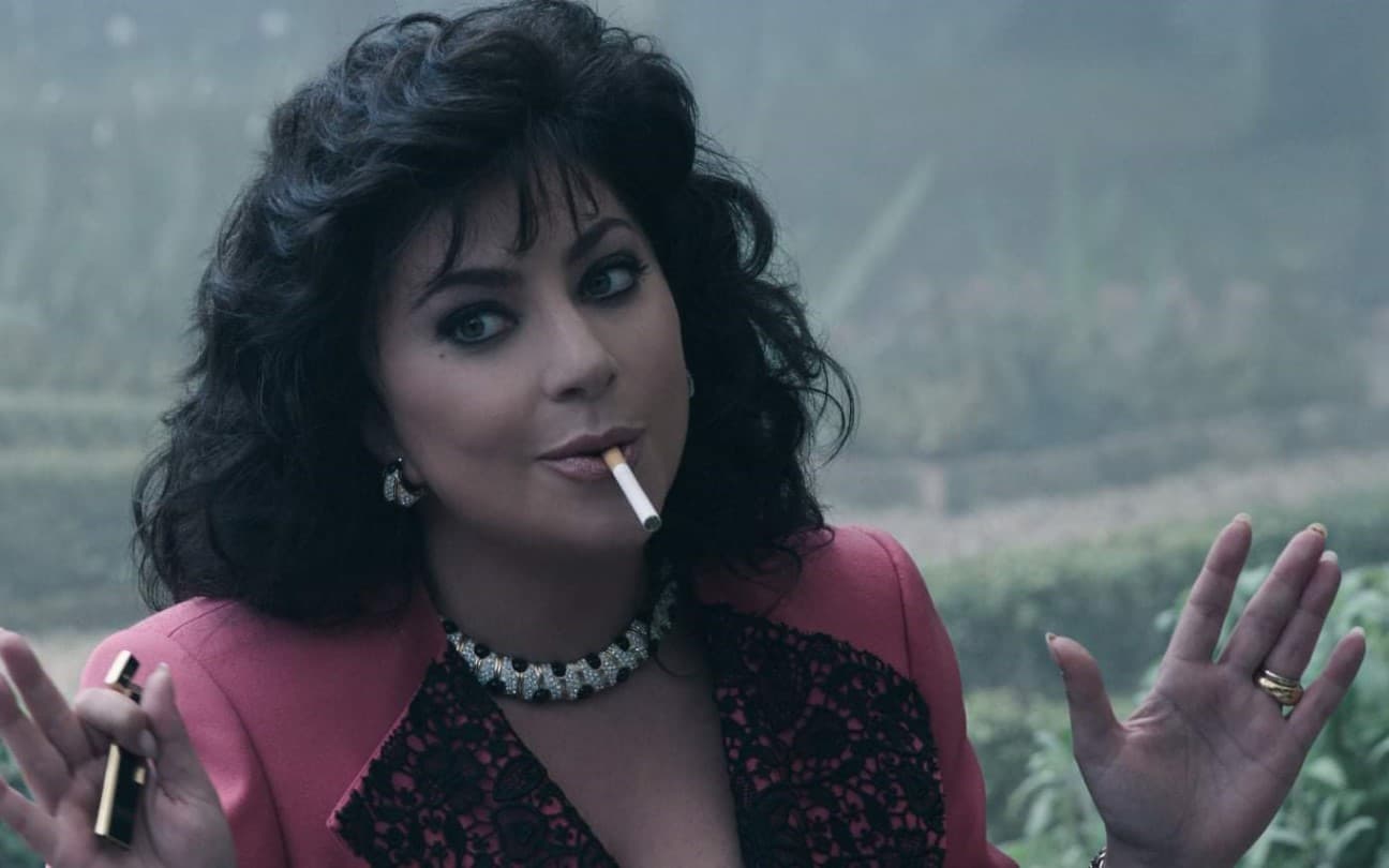Lady Gaga em cena de House Of Gucci
