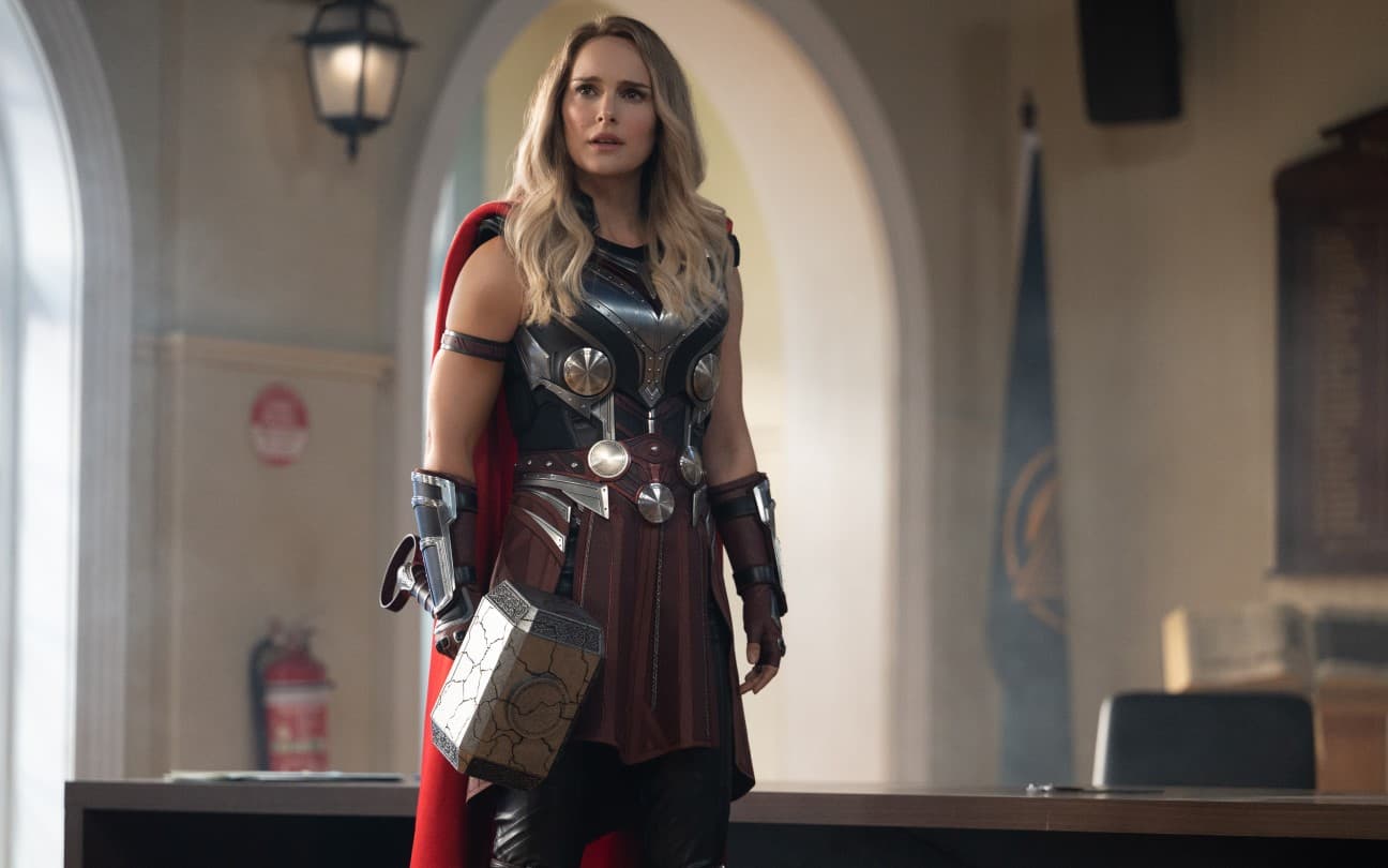 Natalie Portman em cena de Thor: Amor e Trovão