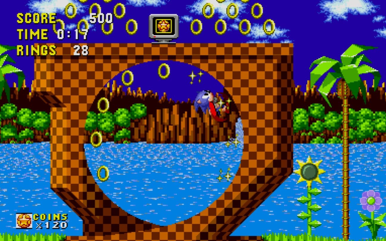 Cena de Sonic Origins