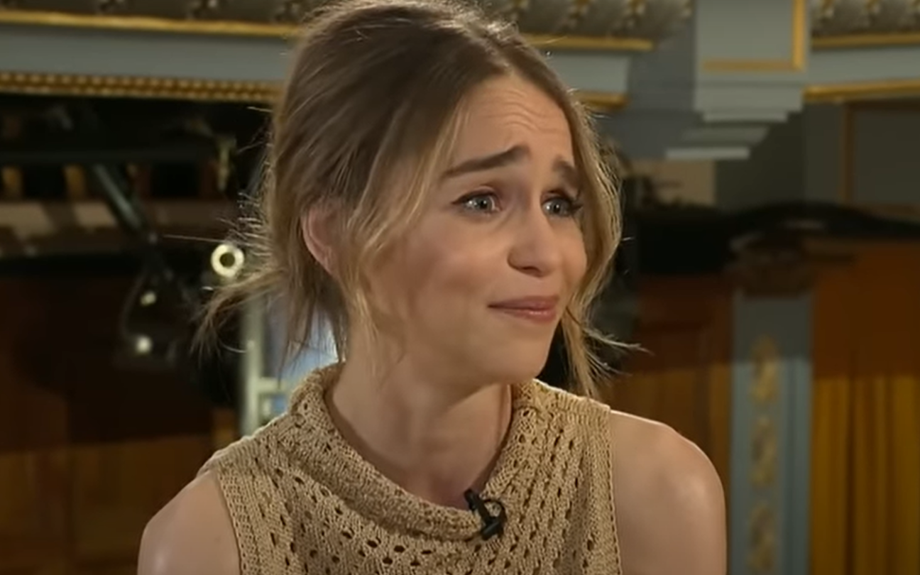 Emilia Clarke em entrevista à BBC