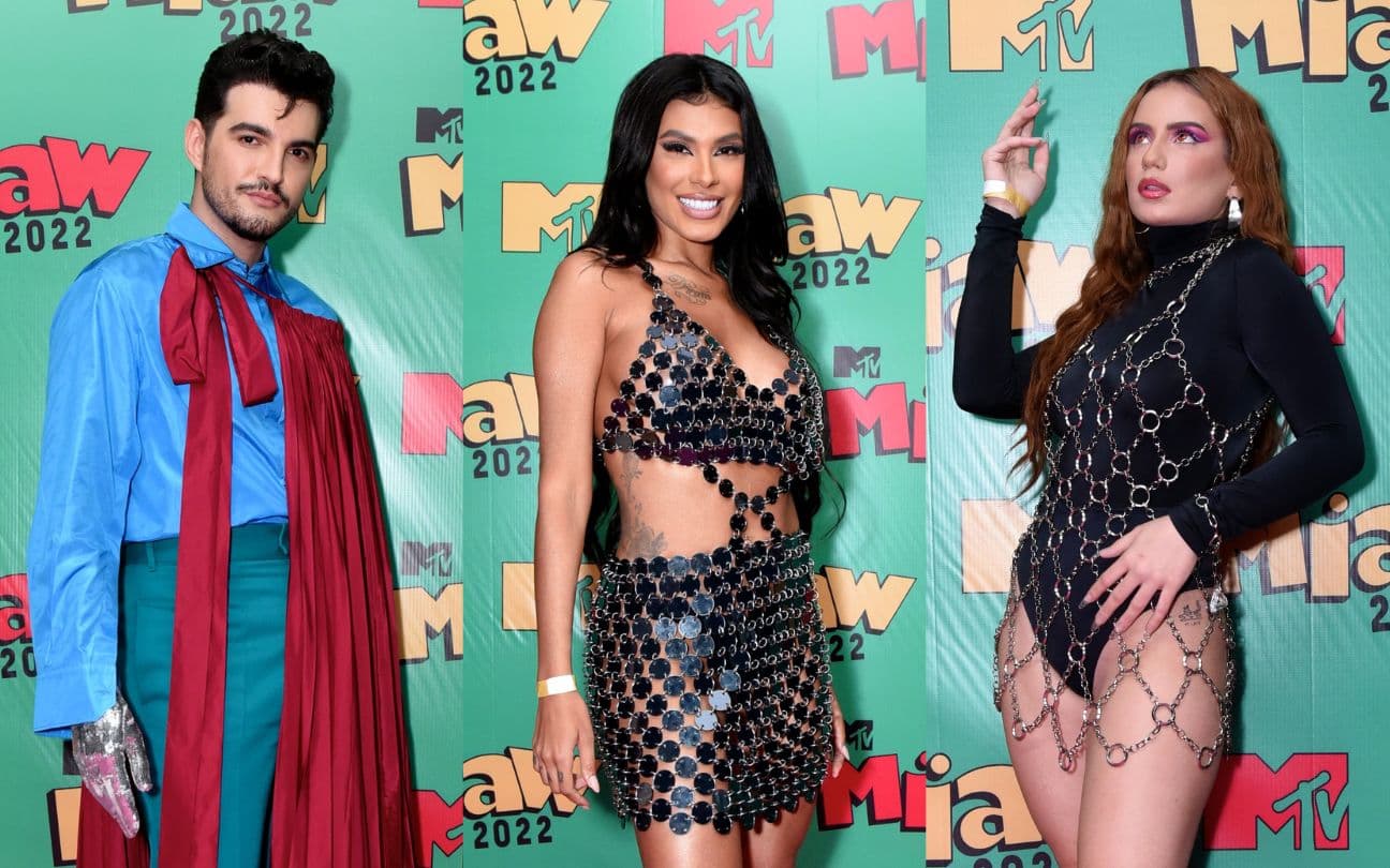 Jão, Pocah e Carol Biazin listaram músicas de Beyoncé no tapete rosa do MTV Miaw