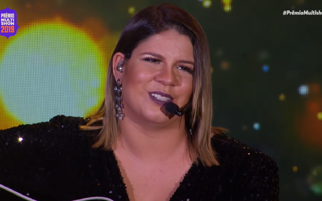 Marília Mendonça no Prêmio Multishow 2019