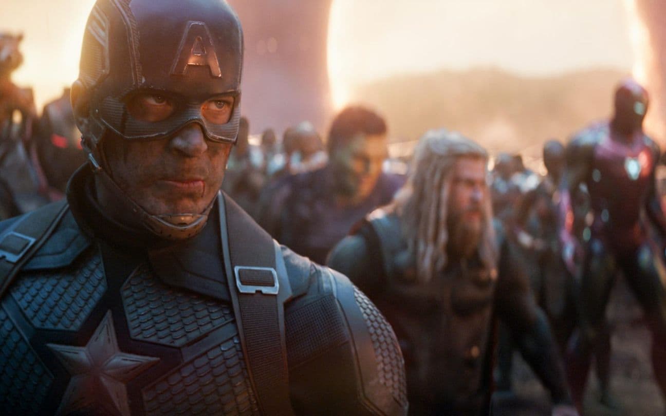 Cena de Vingadores: Ultimato