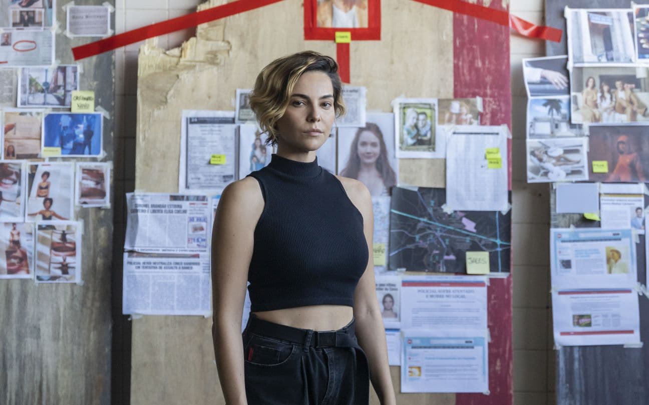 Tainá Müller na segunda temporada de Bom Dia, Verônica, da Netflix