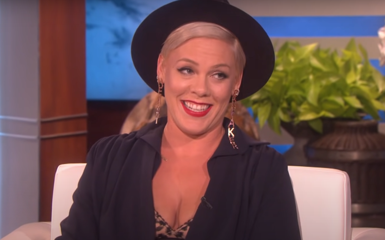 P!nk no The Ellen Show