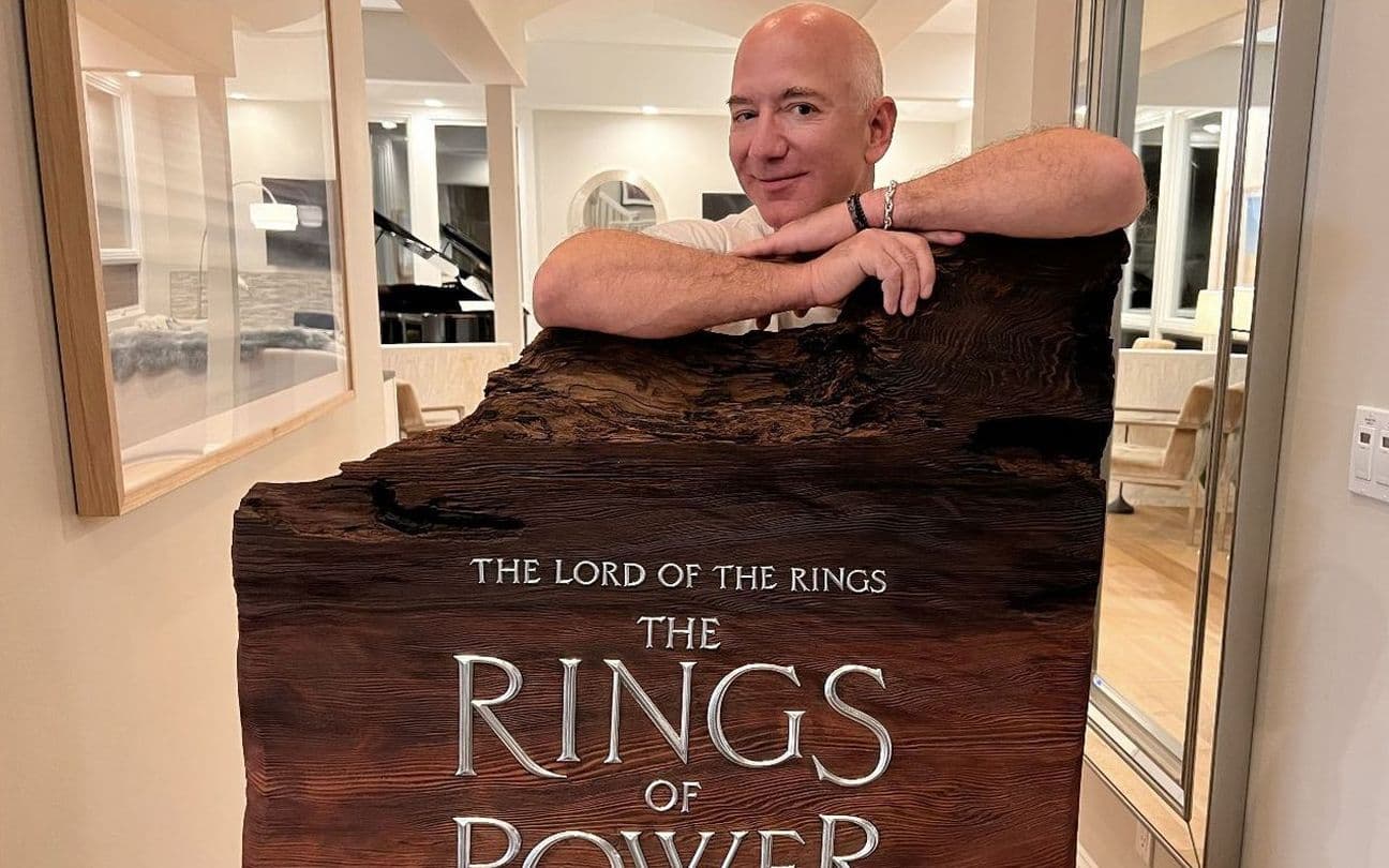 Jeff Bezos divulga Senhor dos Anéis