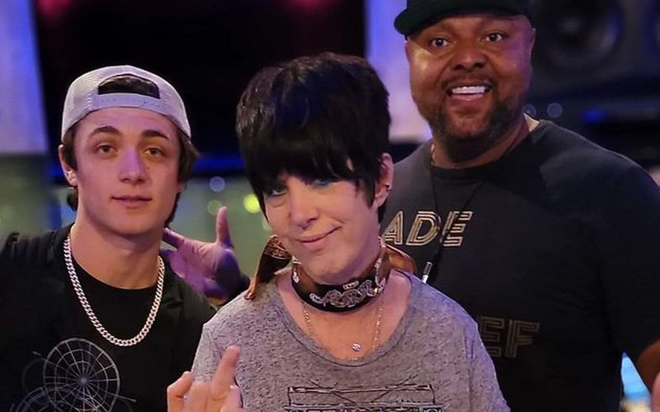 Asher Angel, Diane Warren e Damon Elliot
