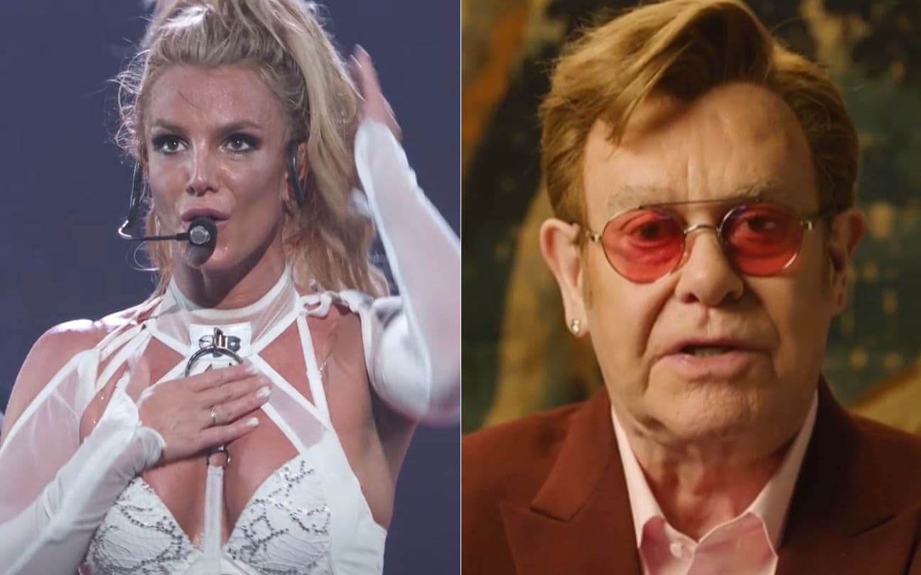 Britney Spears e Elton John