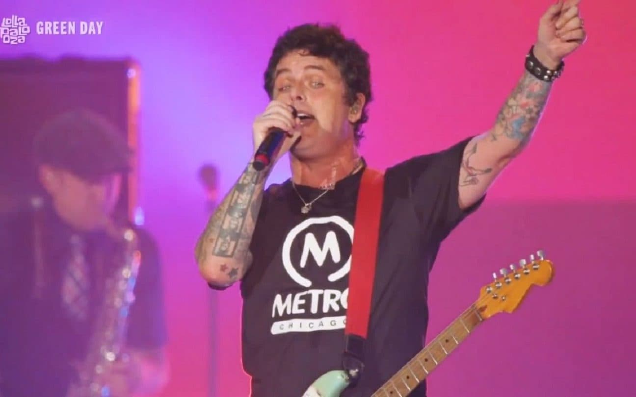 Green Day no Lollapalooza Chicago, semanas antes do show no Rock in Rio 2022