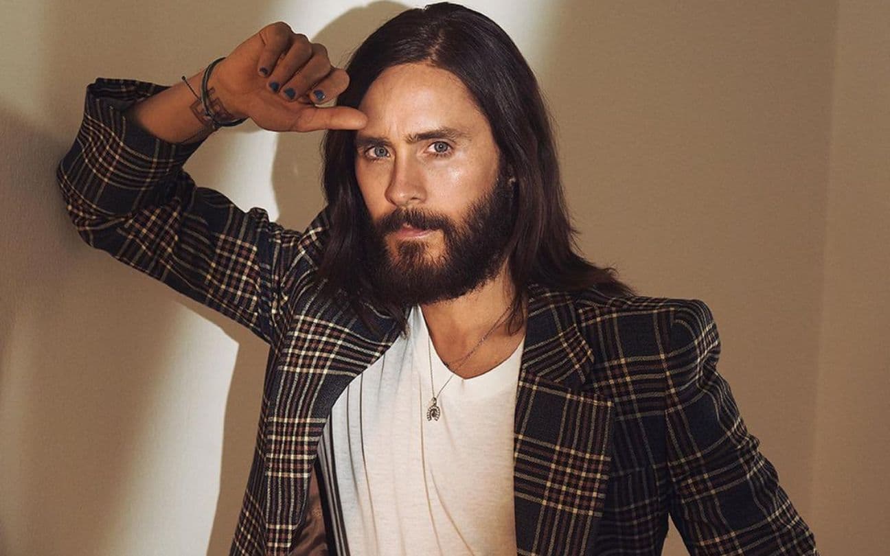 Jared Leto posa em foto divulgada no Instagram