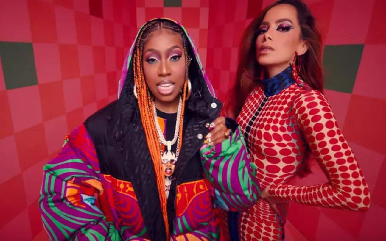 Missy Elliott e Anitta posam juntam