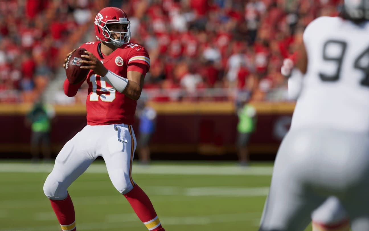 Patrick Mahomes em Madden NFL 23