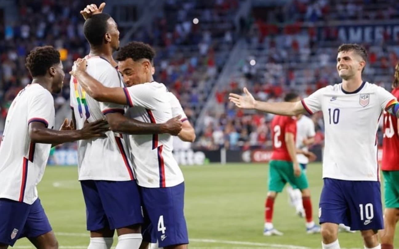 Seleção dos EUA antes da Copa do Mundo 2022