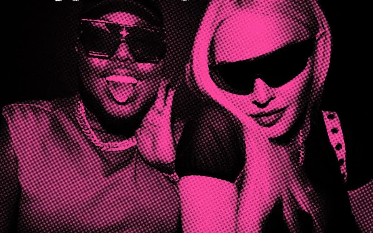 Madonna e Saucy Santana na capa de MATERIAL GWORRLLLLLLL!