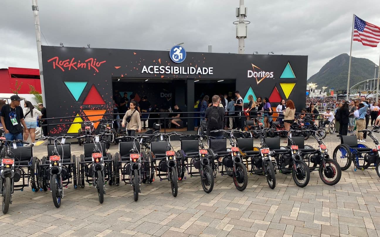 Centro de serviços de acessibilidade do Rock in Rio