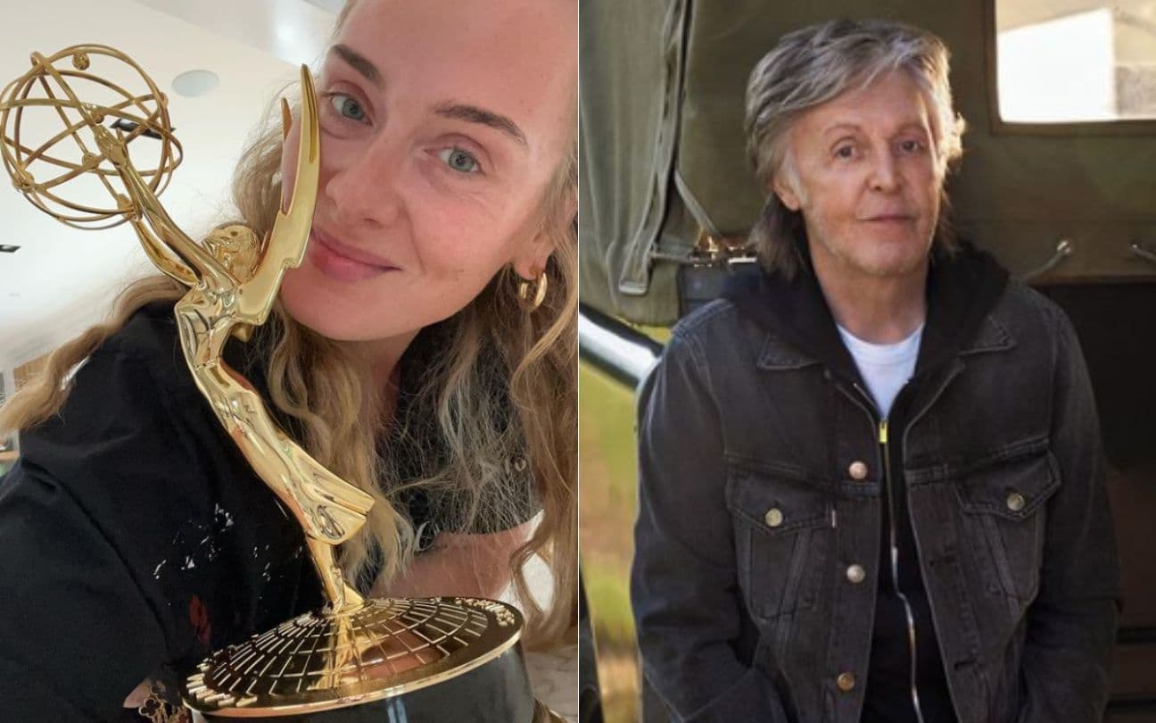 Adele e Paul McCartney