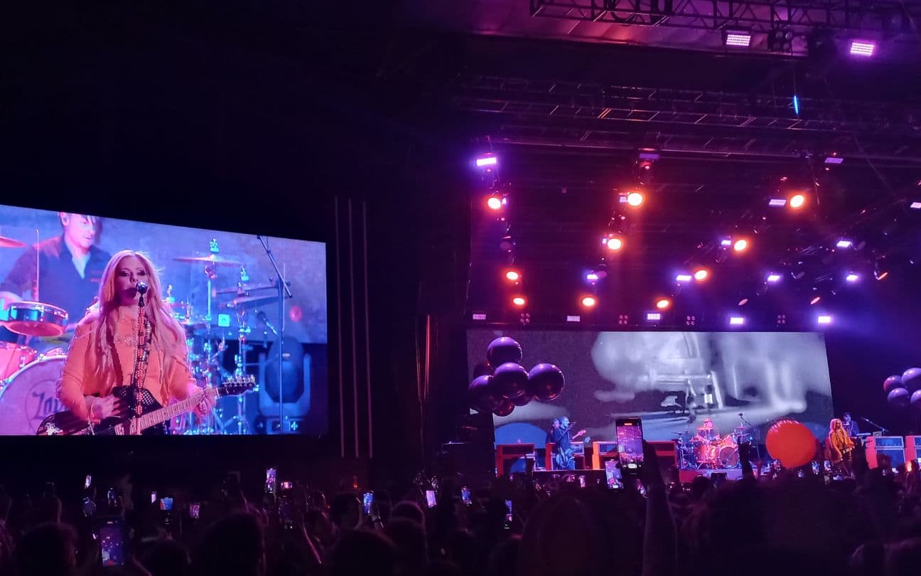 Avril Lavigne no Espaço Unimed