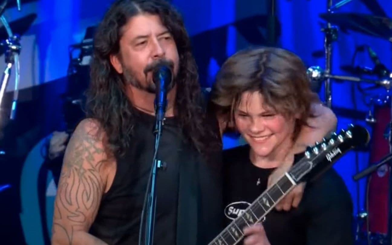 Dave Grohl e Shane Hawkins