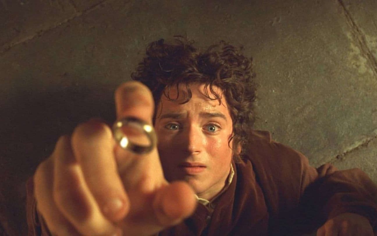 Elijah Wood em O Senhor dos Anéis