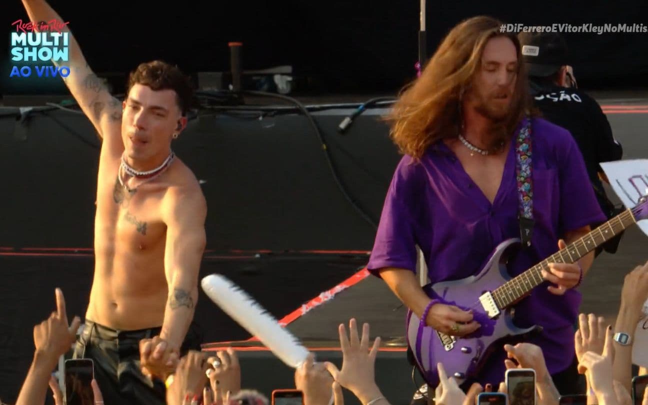 Di Ferrero e Vitor Kley no Rock in Rio