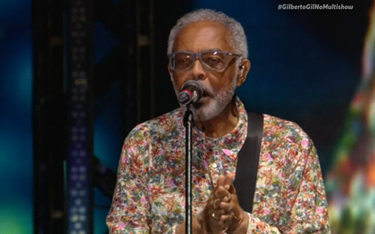 Gilberto Gil faz show no Rock in Rio