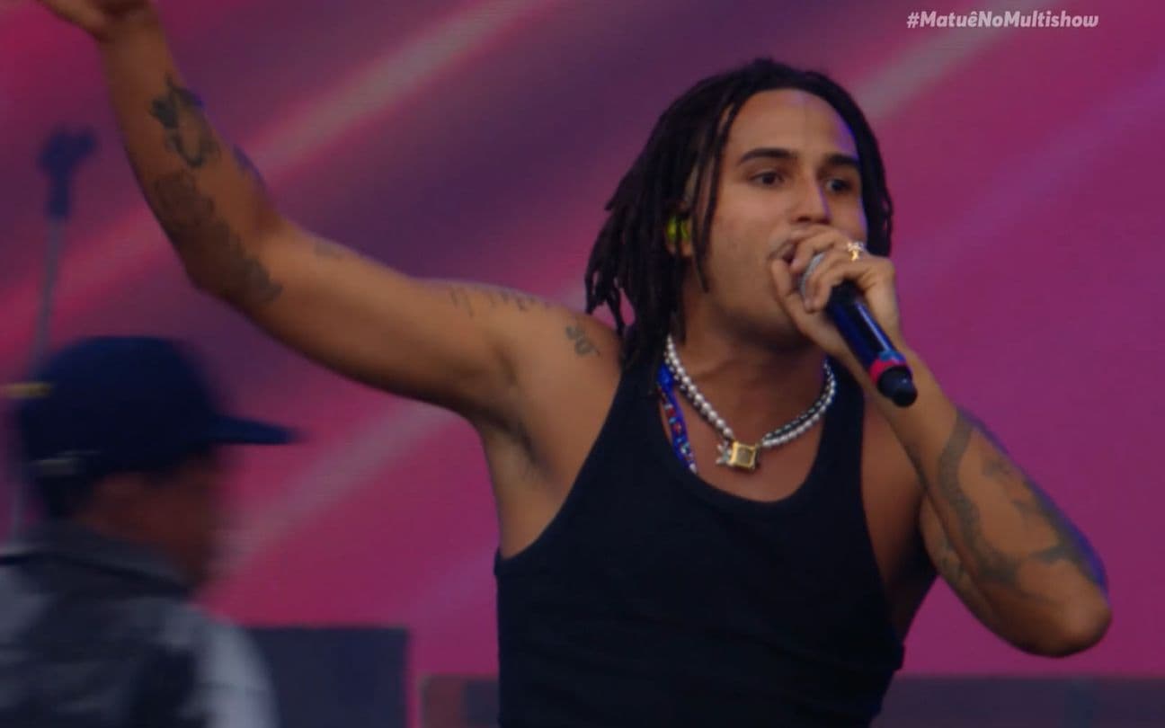 Matuê se apresenta no Rock in Rio
