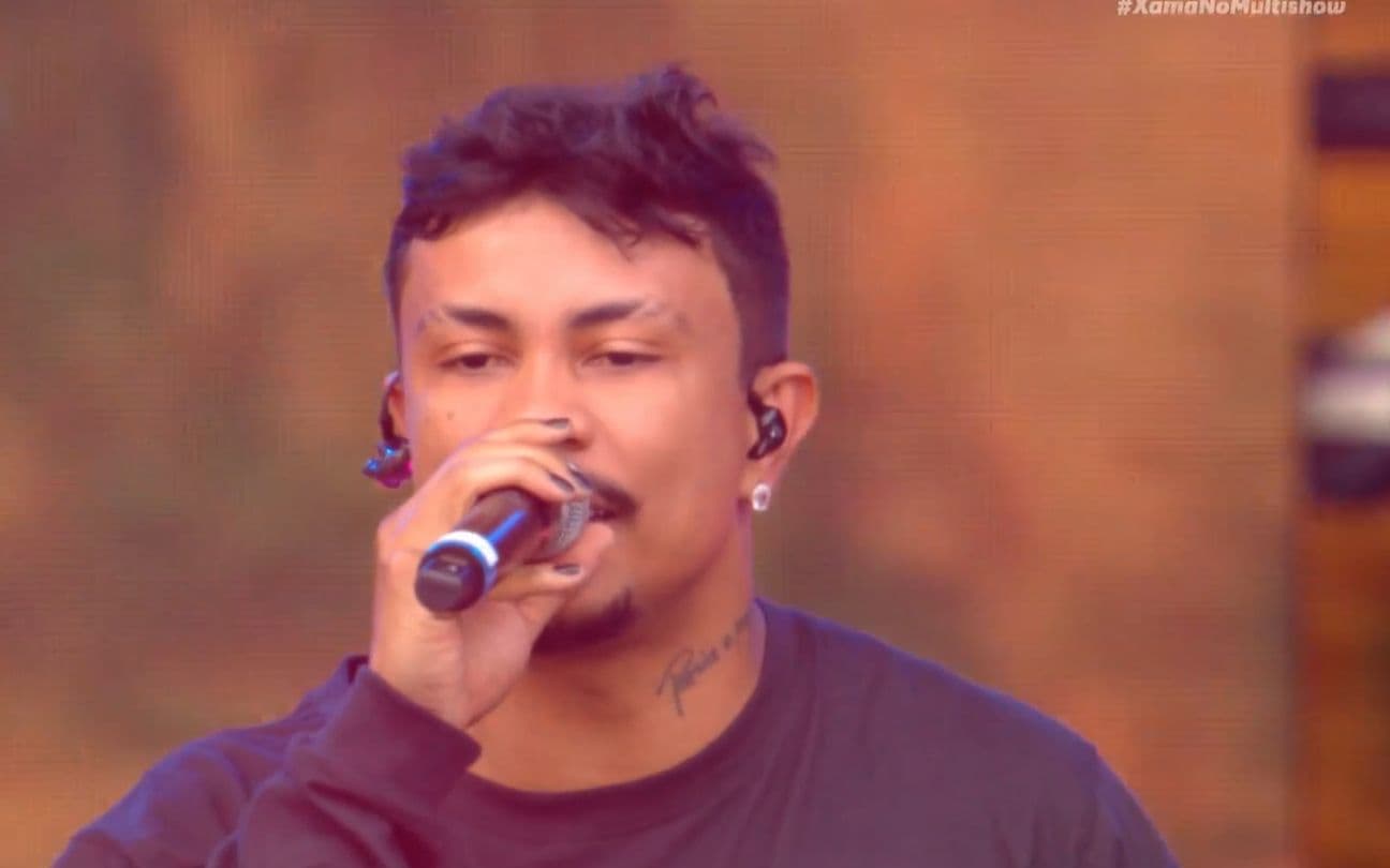 Xamã faz show no Rock in Rio