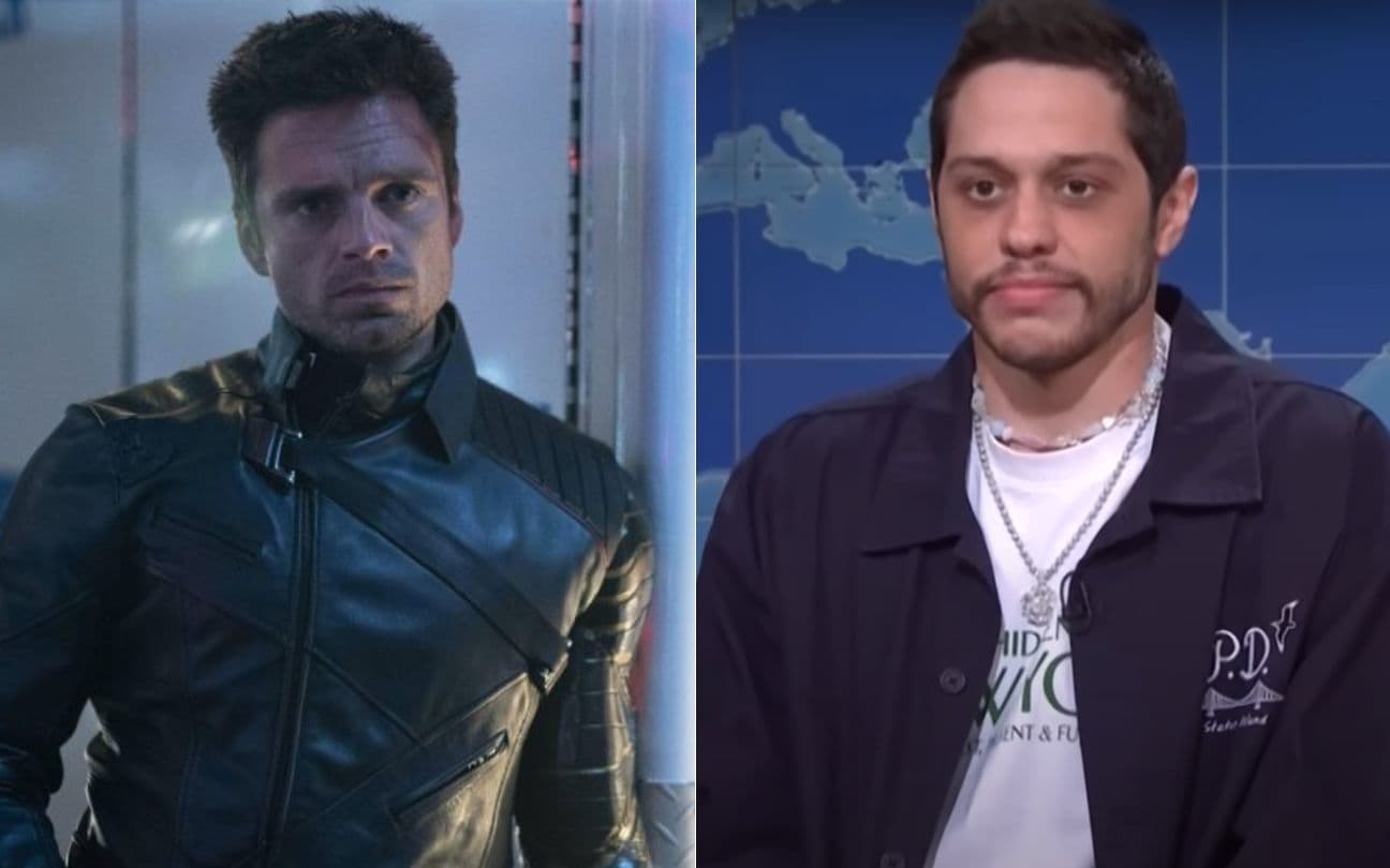 Sebastian Stan e Pete Davidson
