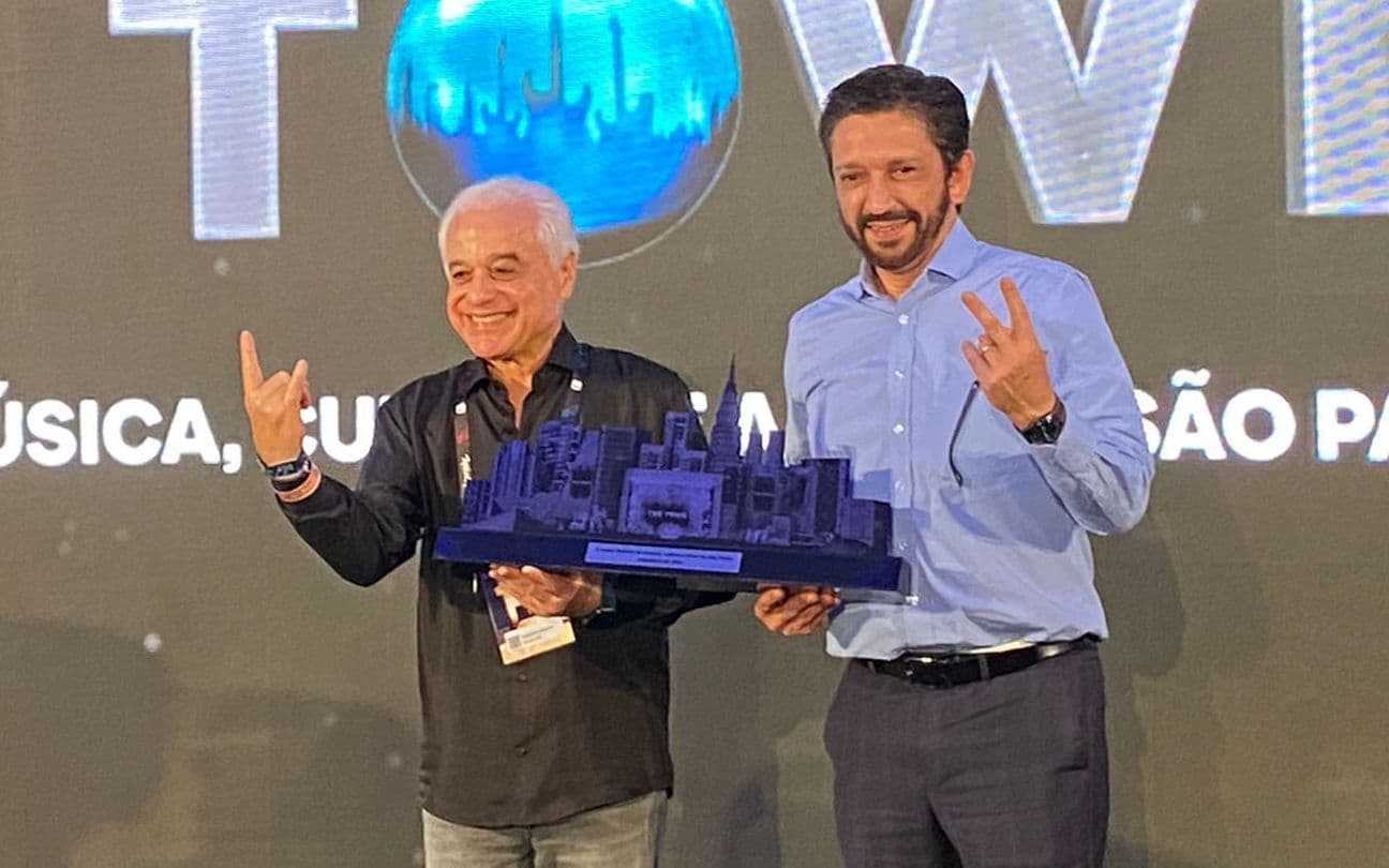 Roberto Medina e Ricardo Nunes divulgam o festival The Town