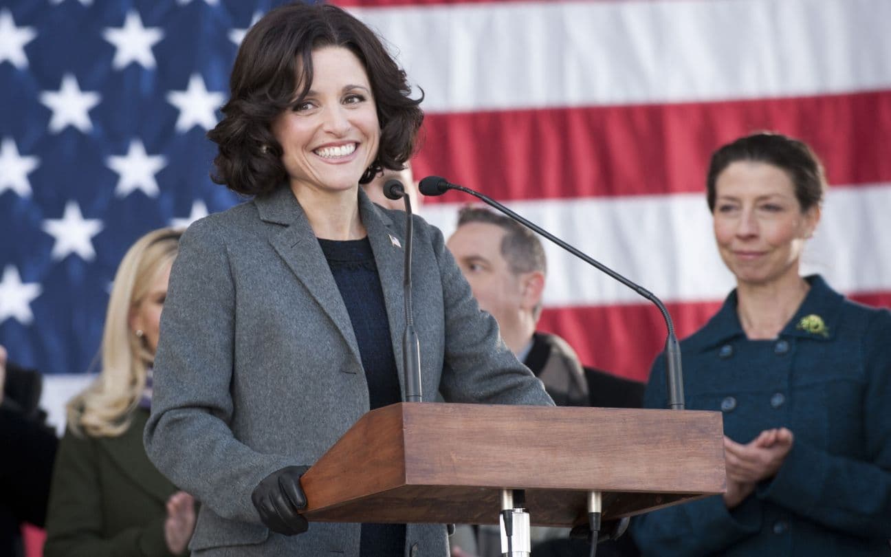 Julia Louis-Dreyfus na série Veep