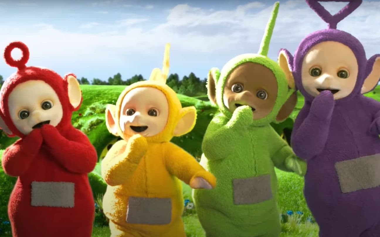 Teletubbies - Po, Lala, Dipsy e Tinky Winky