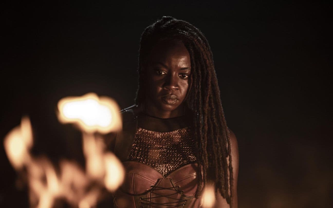 Danai Gurira como Michonne em The Walking Dead