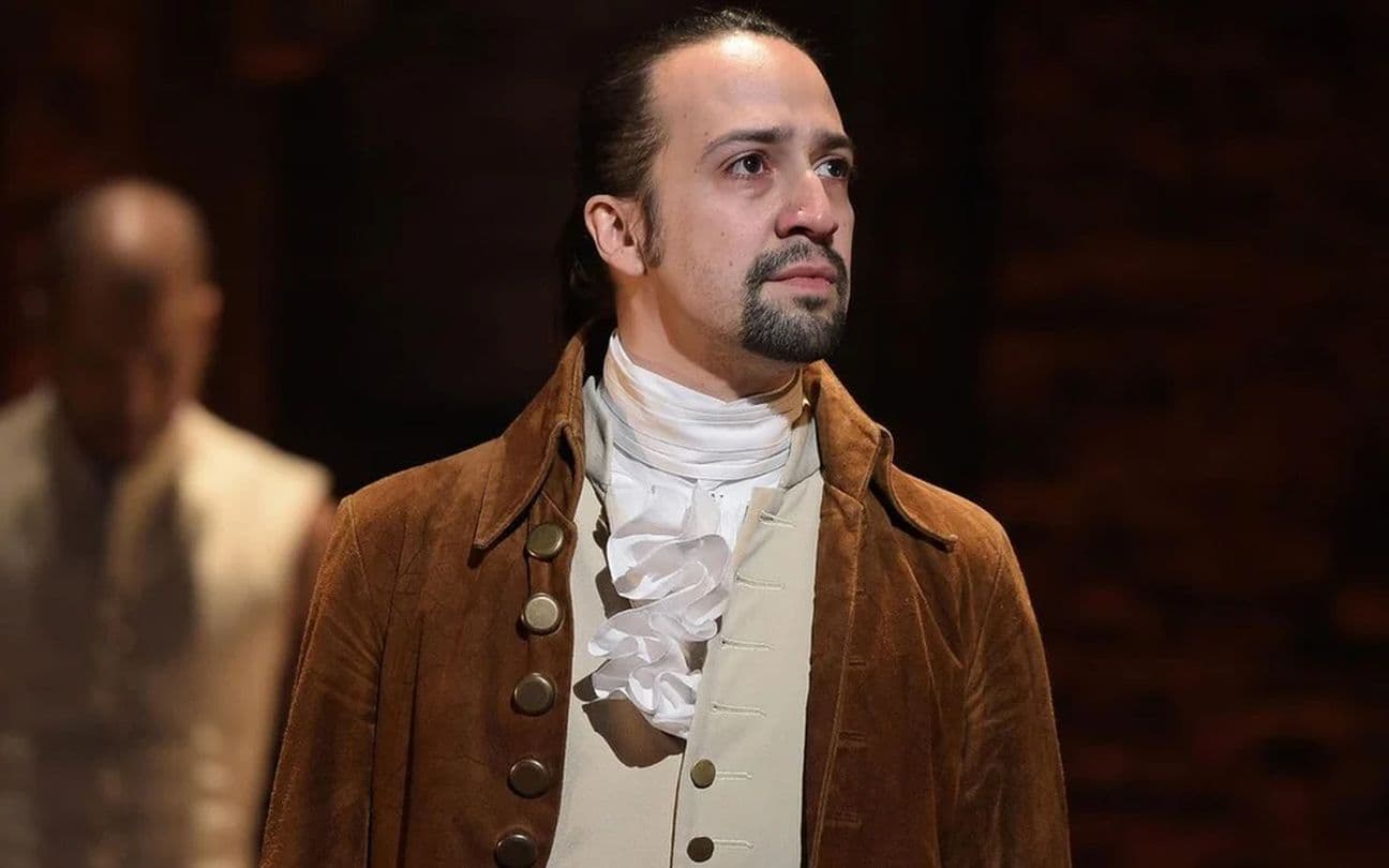 Lin-Manuel Miranda em Hamilton