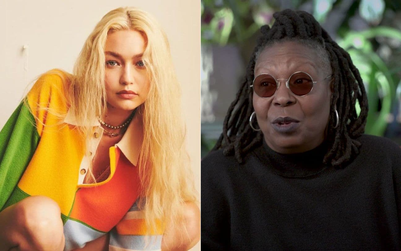 Gigi Hadid e Whoopi Goldberg