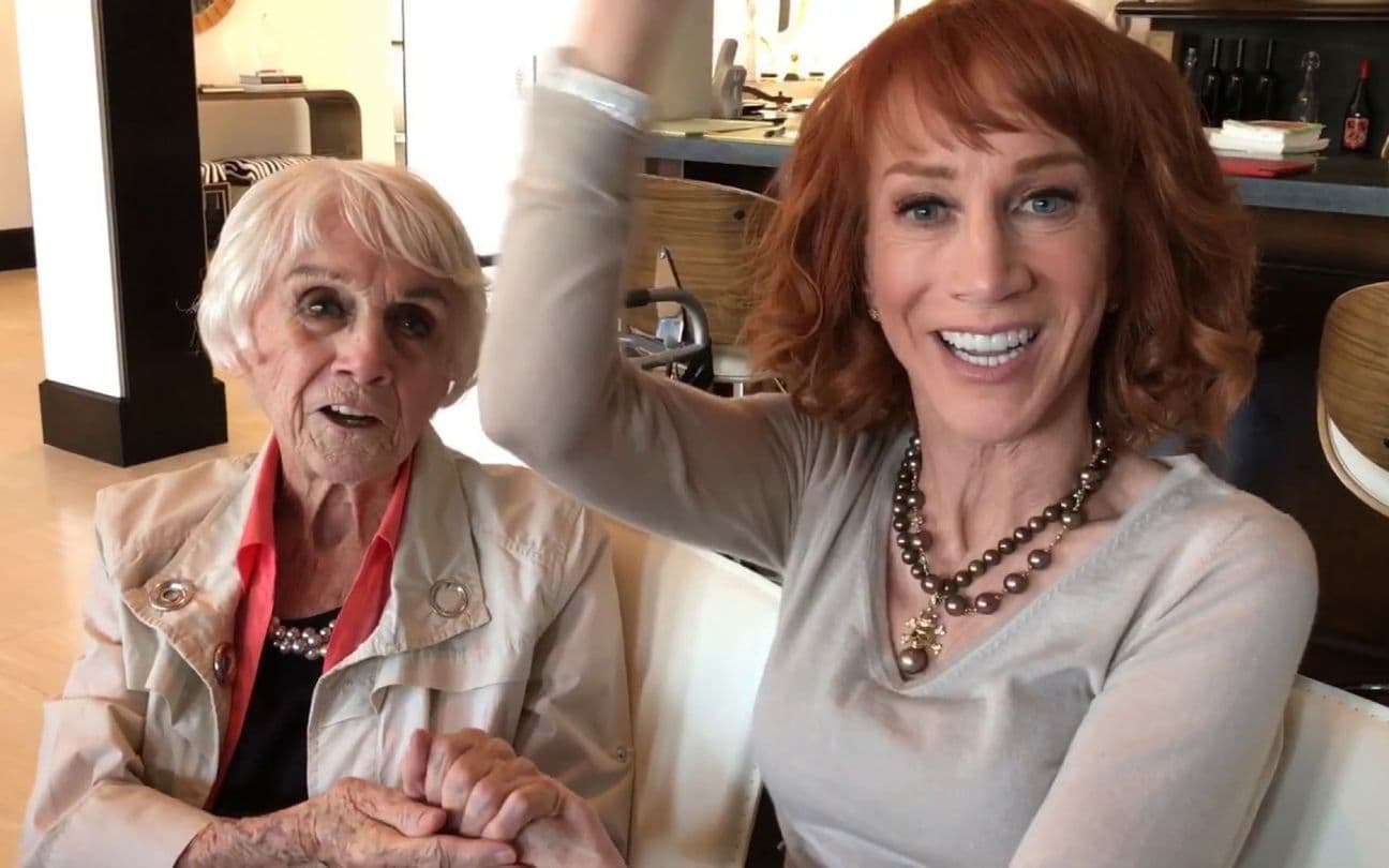 Maggie Griffin e a filha, Kathy Griffin