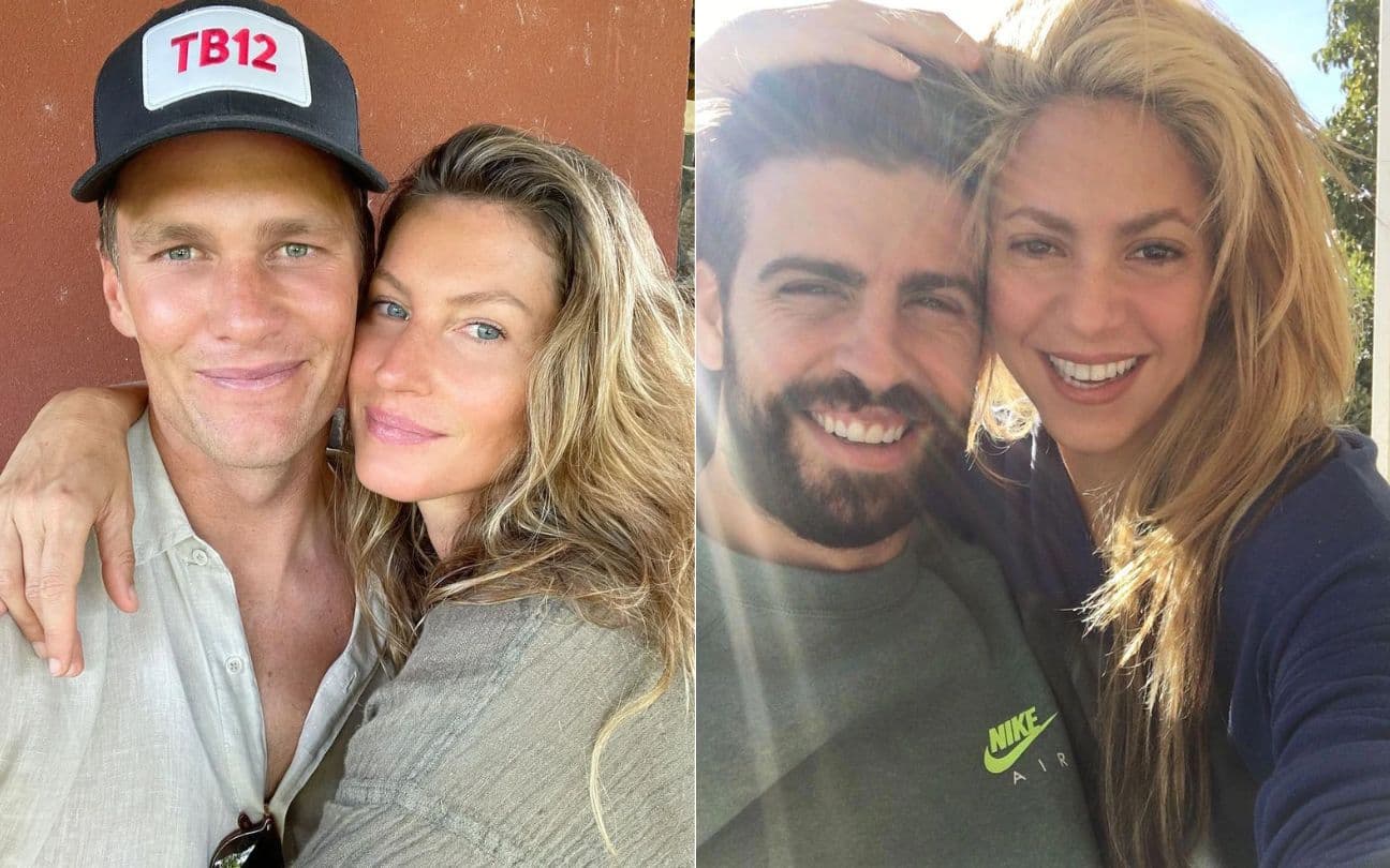 Gisele Bündchen, Tom Brady, Shakira e Piqué