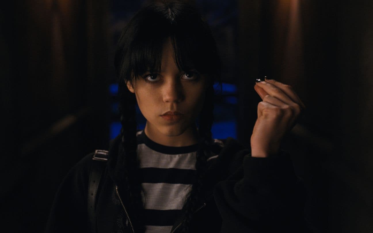 Jenna Ortega como Wandinha Addams